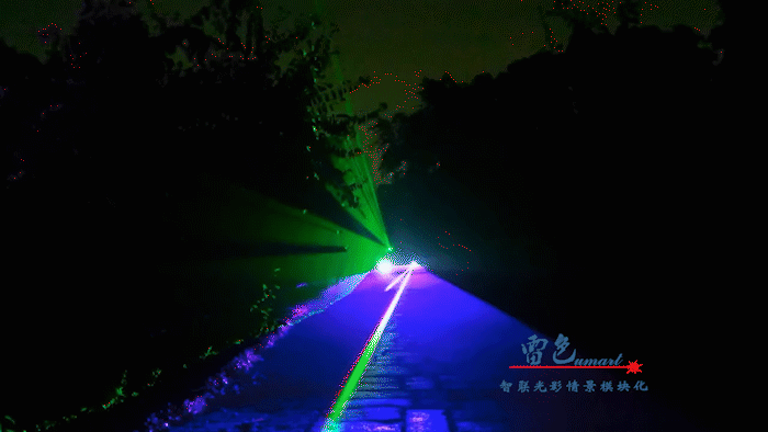 雷色光電打造《夢(mèng)境光語(yǔ)》夜場(chǎng)燈光秀震撼來(lái)襲！(圖28)